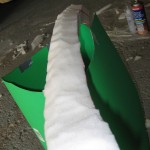 Shaping Foam with Scissors