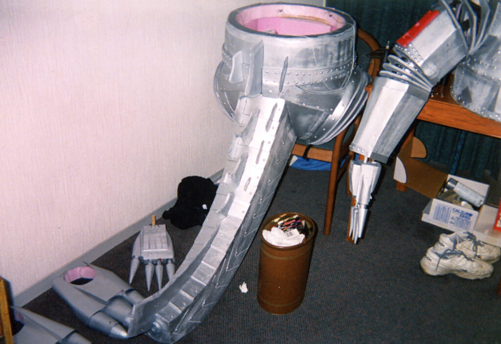Paul Gavins Mechagodzilla 74 tail