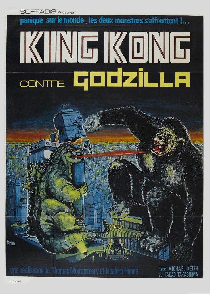 King Kong vs Godzilla French Grande Poster