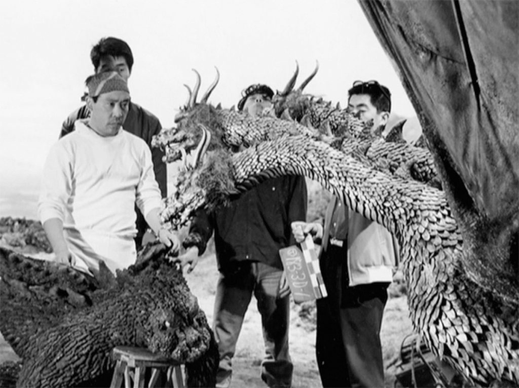 Ghidorah the Three-Headed Monster Behind the Scenes