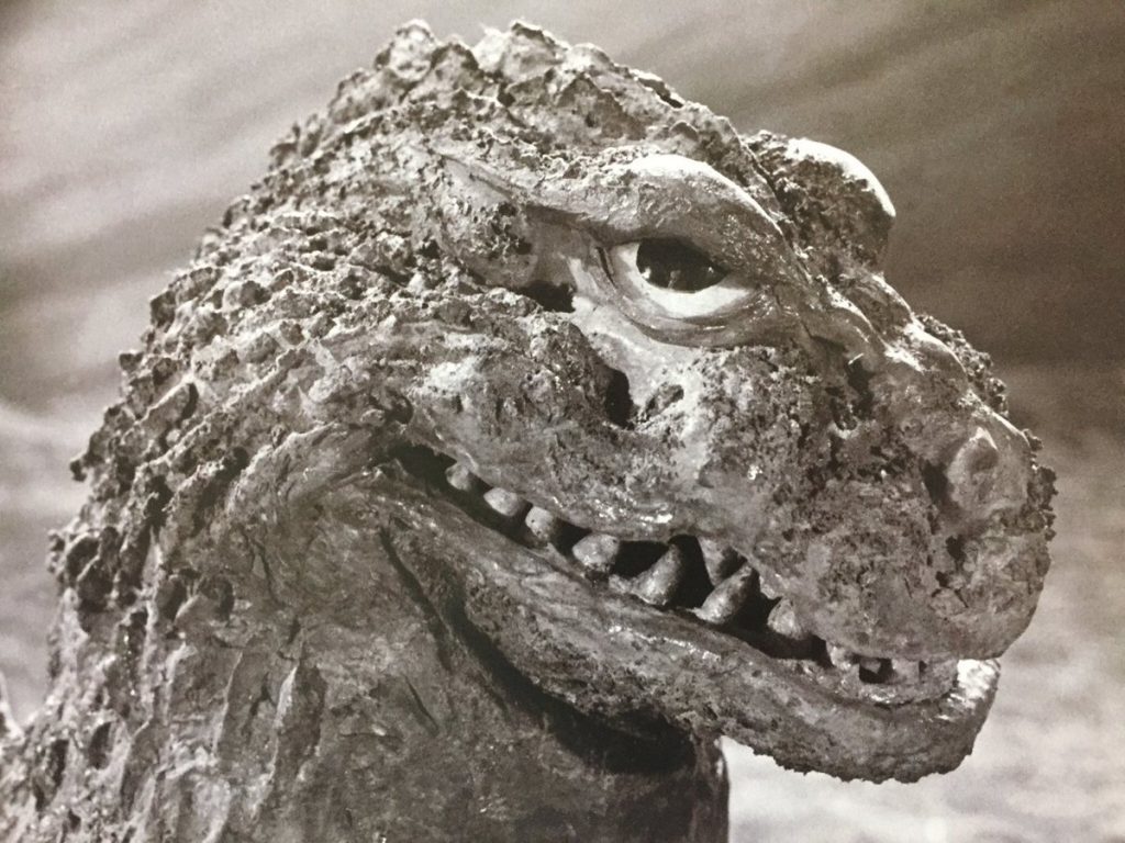 Godzilla head from King Kong vs Godzilla