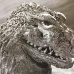 Godzilla head from King Kong vs Godzilla