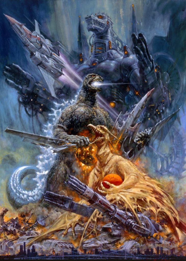 Godzilla vs Mechagodzilla 1993 Original Poster Artwork