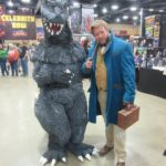 Godzilla with Harry Potter Dude