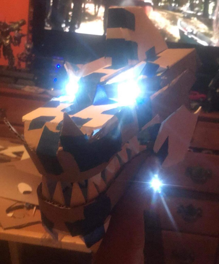 AJ Sadorf's Ready Player One Mechagodzilla Costume