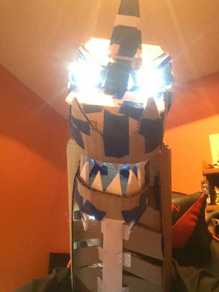 AJ Sadorf's Ready Player One Mechagodzilla Costume