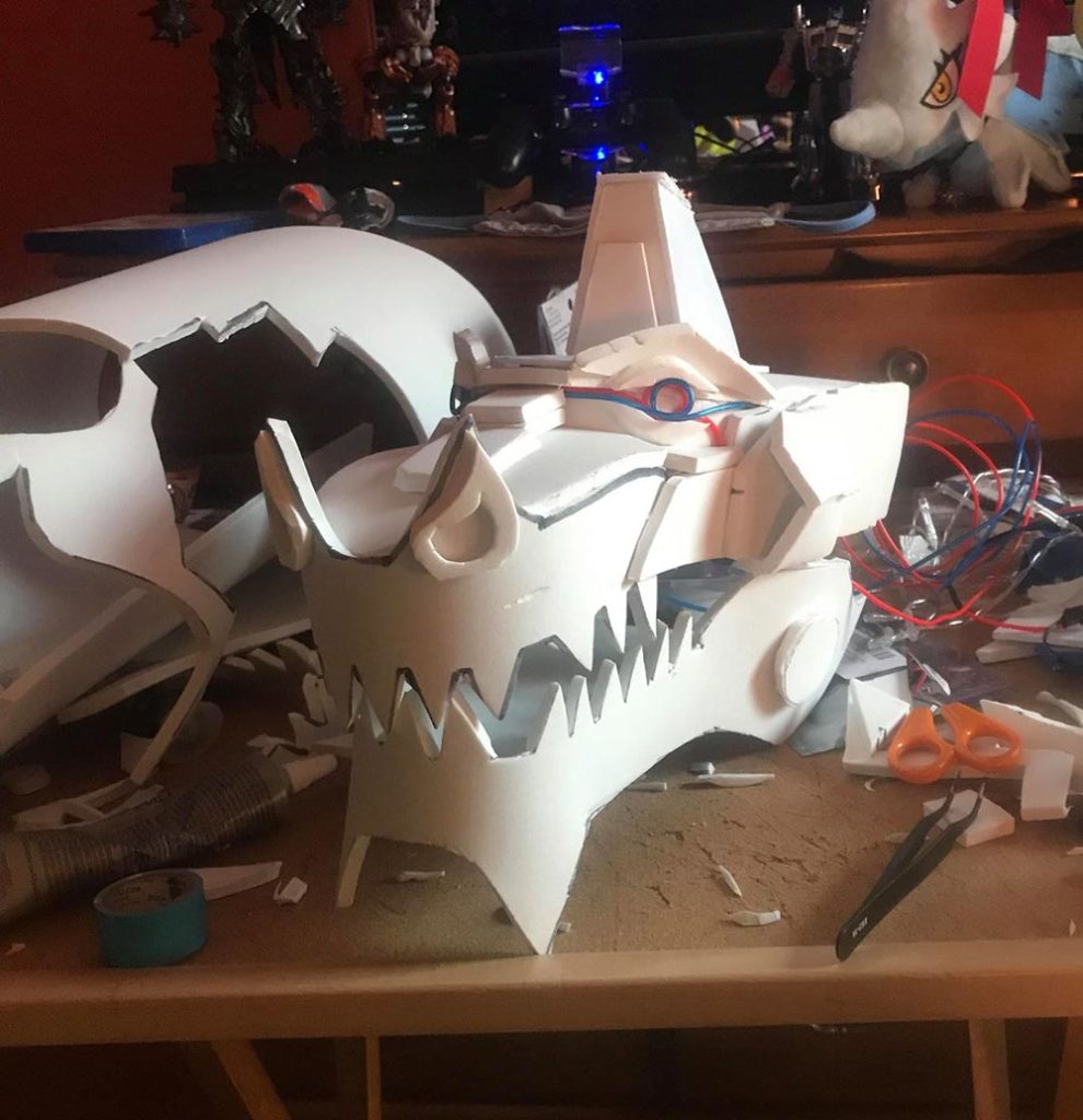 AJ Sadorf's Ready Player One Mechagodzilla Costume