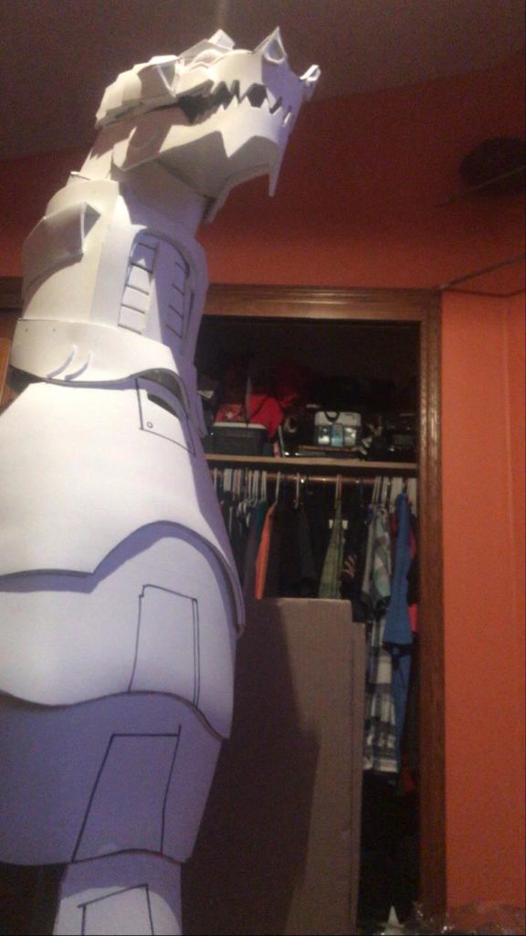 AJ Sadorf's Ready Player One Mechagodzilla Costume