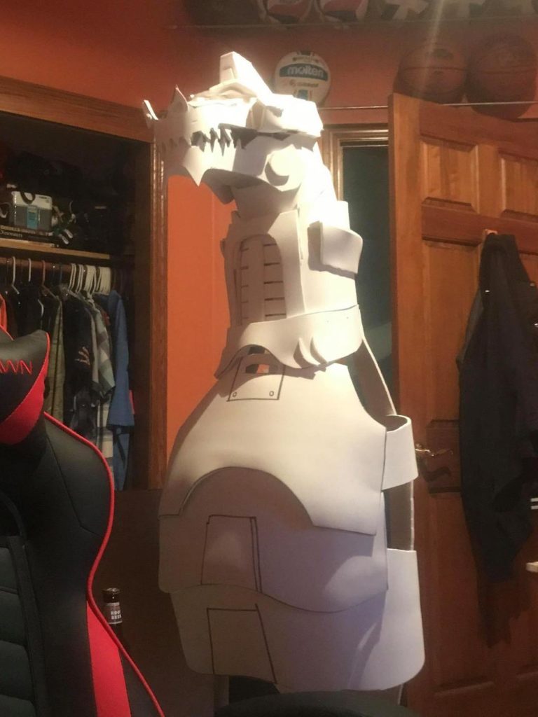 AJ Sadorf's Ready Player One Mechagodzilla Costume