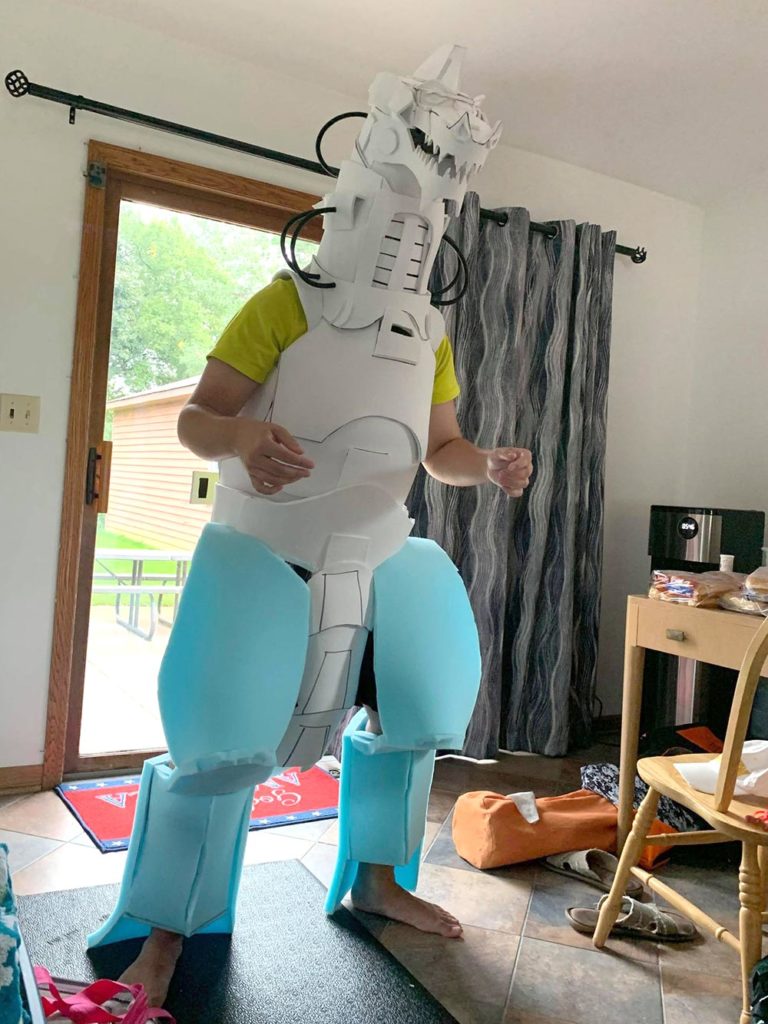 AJ Sadorf's Ready Player One Mechagodzilla Costume