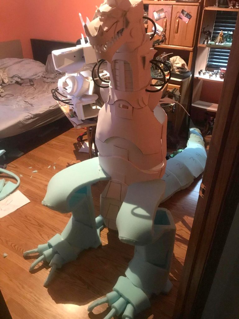 AJ Sadorf's Ready Player One Mechagodzilla Costume