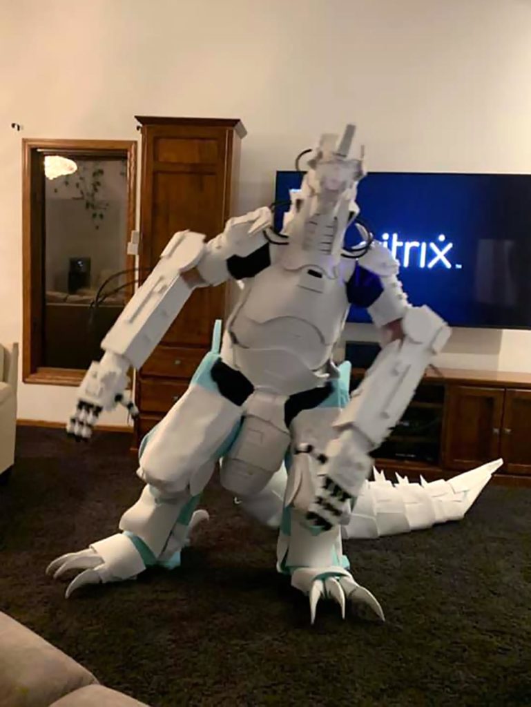 AJ Sadorf's Ready Player One Mechagodzilla Costume