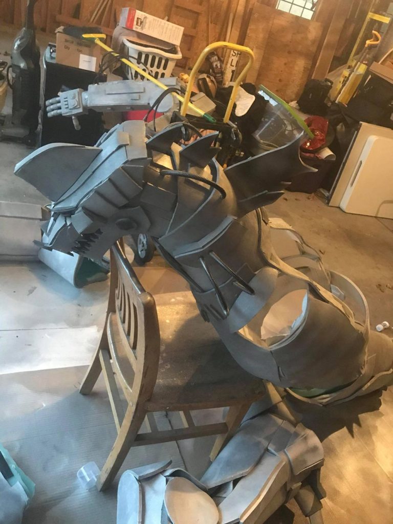 AJ Sadorf's Ready Player One Mechagodzilla Costume