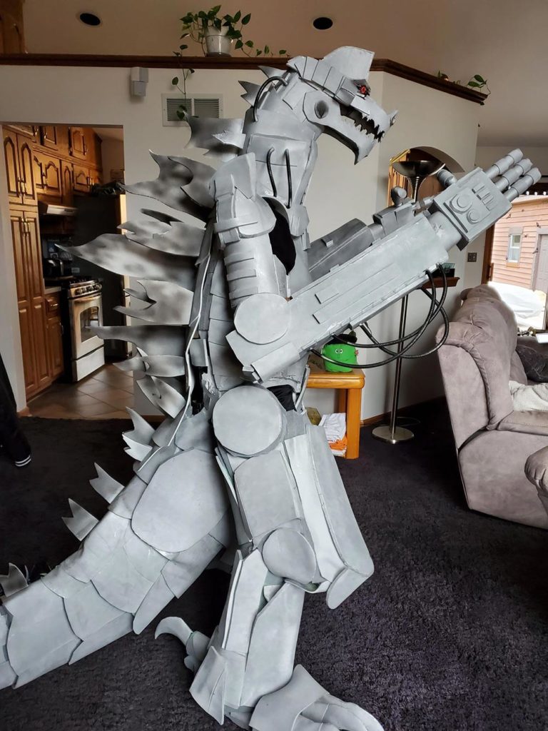 AJ Sadorf's Ready Player One Mechagodzilla Costume