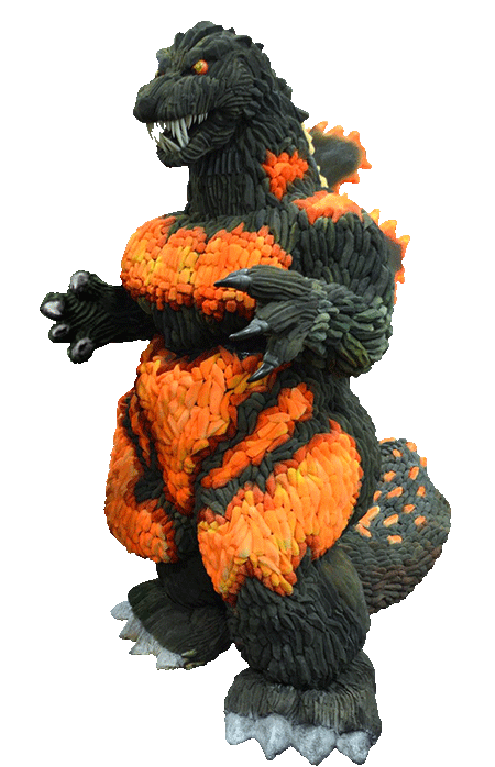 MabieKnots Burning Godzilla
