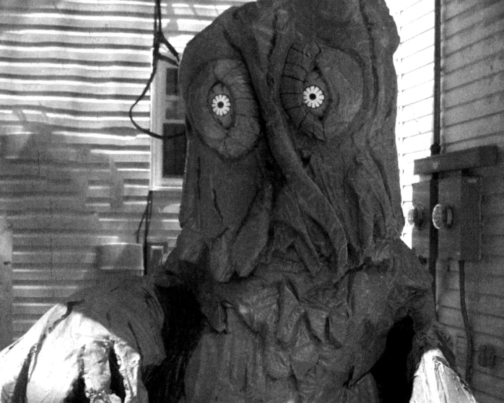 Hedorah Costume in Black and White