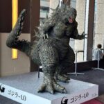 Godzilla Minus One Toho Cinemas Statue