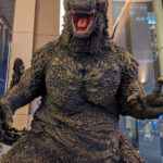 Godzilla Minus One Toho Cinemas Statue