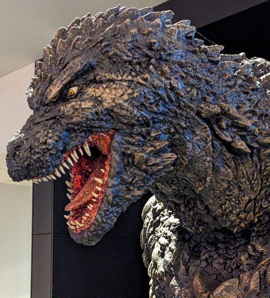 Godzilla Minus One Toho Cinemas Statue
