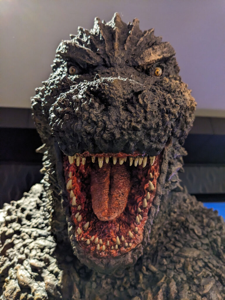 Godzilla Minus One Toho Cinemas Statue