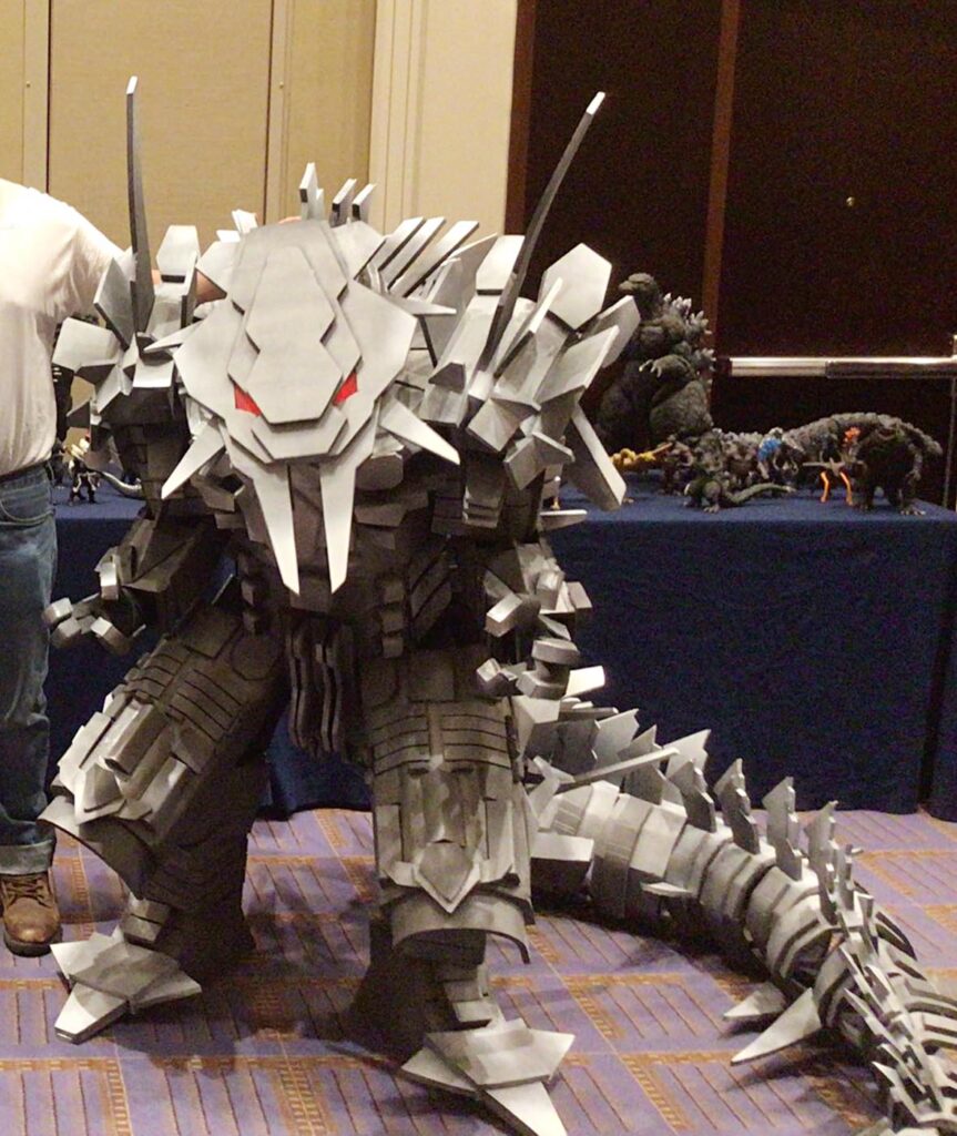 Seth Ortega Anime Mechagodzilla costume at G-Fest 2023