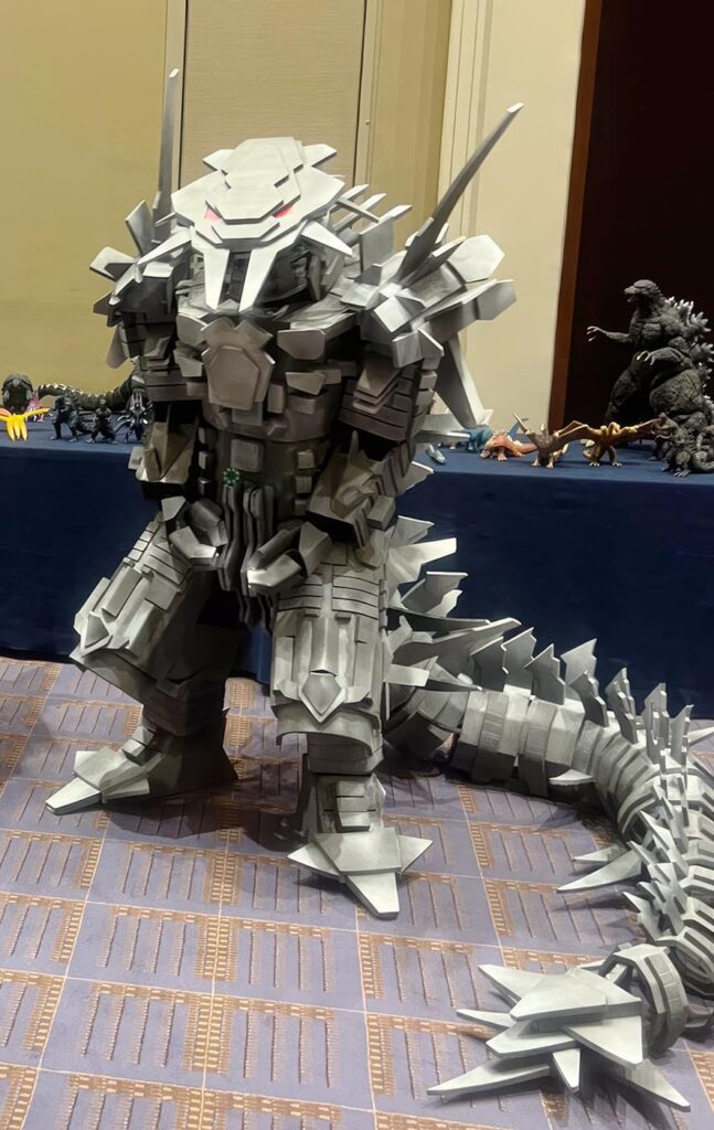Seth Ortega Anime Mechagodzilla costume at G-Fest 2023