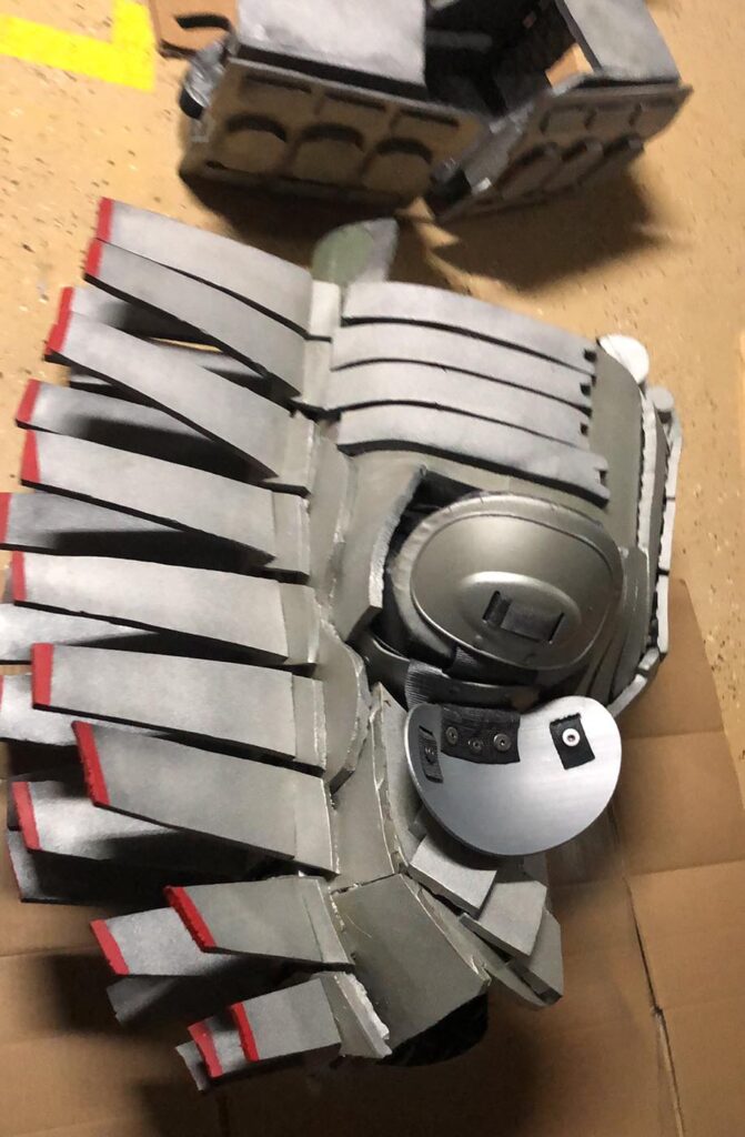 Seth Ortega GvK Mechagodzilla completed torso
