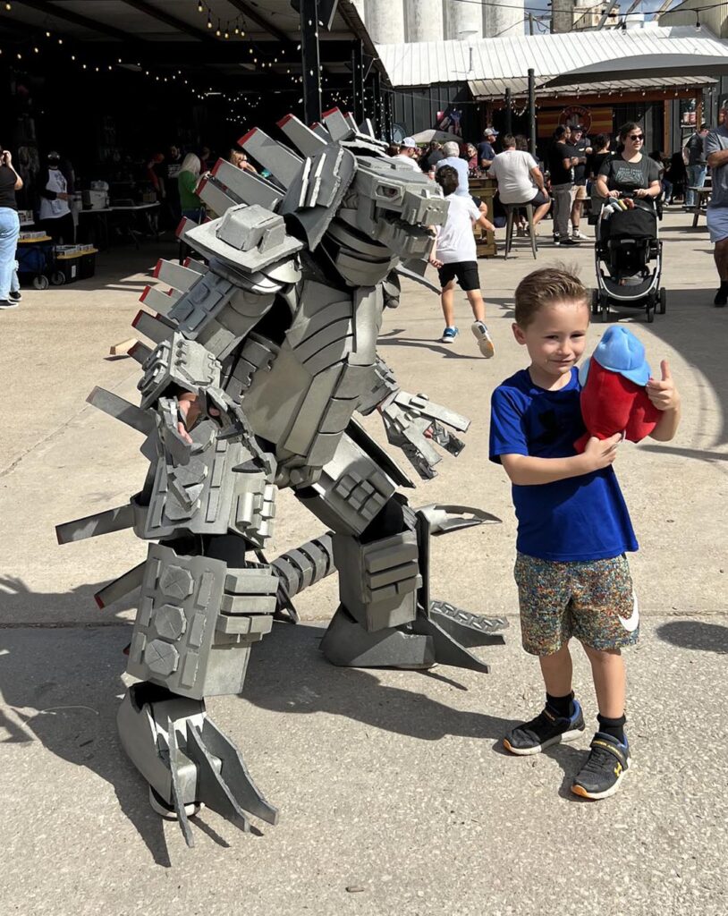 Seth Ortega GvK Mechagodzilla at Bedrock City Comic Company