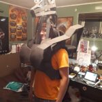 Jonathan Le Guedar Mechagodzilla body and torso out of EVA foam