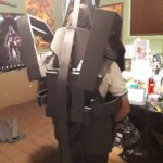 Jonathan Le Guedar Mechagodzilla body and torso out of EVA foam