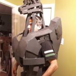 Jonathan Le Guedar Mechagodzilla body and torso out of EVA foam