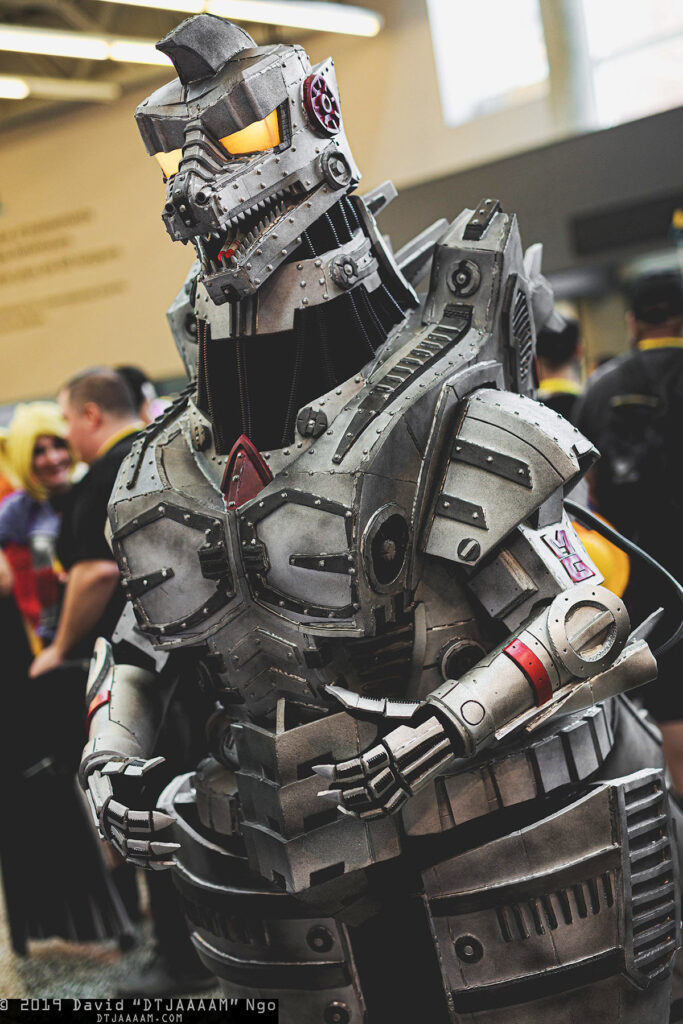 Jonathan Le Guedar Mechagodzilla, picture by David DTJAAAAM Ngo