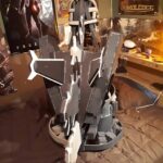 Jonathan Le Guedar Mechagodzilla back view of torso with dorsals