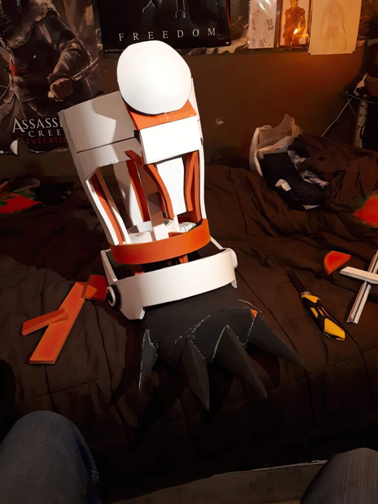 Jonathan Le Guedar Mechagodzilla left foot