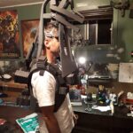 Jonathan Le Guedar Mechagodzilla test fiting super structure for head and torso