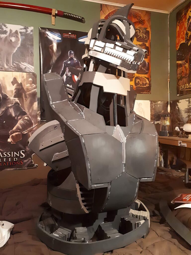 Jonathan Le Guedar Mechagodzilla torso