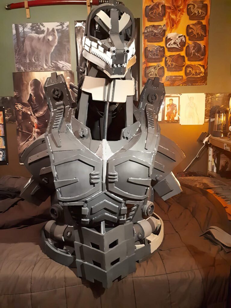 Jonathan Le Guedar Mechagodzilla torso with newly added waist details