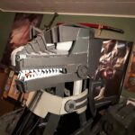 Jonathan Le Guedar Mechagodzilla added eva foam over jaw and lip area