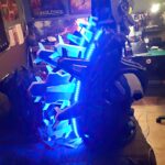 Jonathan Le Guedar Mechagodzilla lighting dorsal area