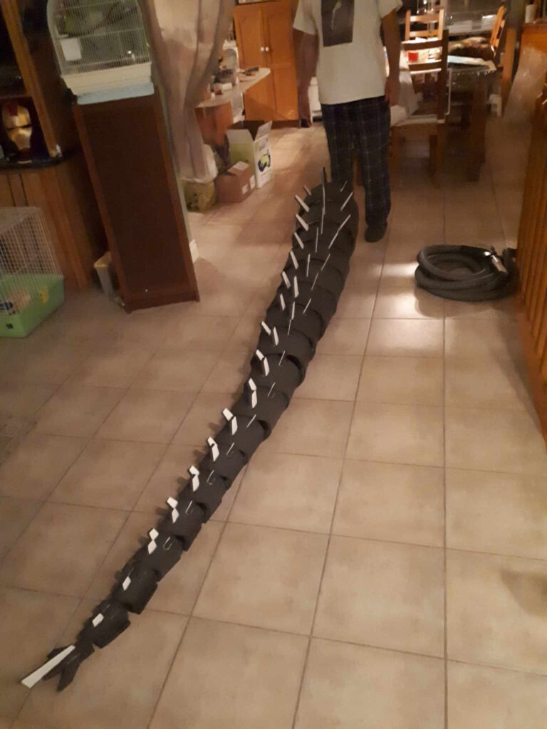 Jonathan Le Guedar Mechagodzilla tail