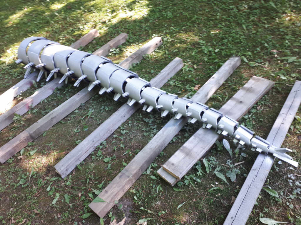 Jonathan Le Guedar Mechagodzilla painting tail