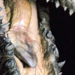 1/24th Scale Godzilla Mouth Close Up